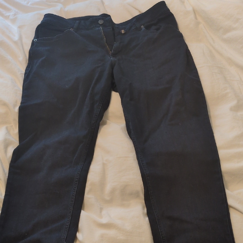 Black Relaxed Fit Jeans Classic Style